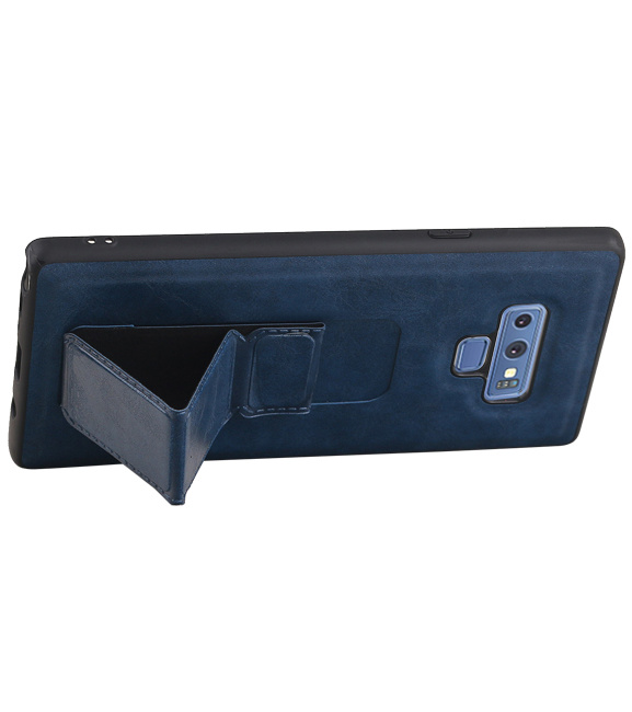 Grip Stand Hardcase Backcover for Samsung Galaxy Note 9 Blue