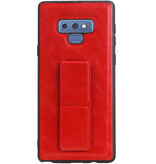 Grip Stand Hardcase Backcover for Samsung Galaxy Note 9 Red