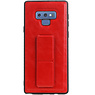 Grip Stand Hardcover Backcover pour Samsung Galaxy Note 9 Rouge