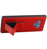 Grip Stand Hardcase Bagcover til Samsung Galaxy Note 9 Red