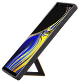 Grip Stand Hardcase Backcover voor Samsung Galaxy Note 9 Bruin