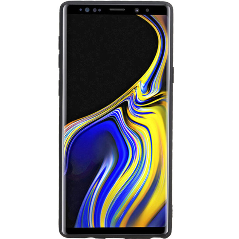 Grip Stand Hardcover Backcover pour Samsung Galaxy Note 9 Brown