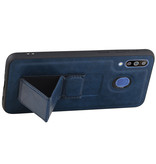 Grip Stand Hardcase Bagcover til Samsung Galaxy M30 Blue