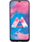 Grip Stand Hardcase Backcover para Samsung Galaxy M30 rojo