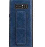 Grip Stand Backcover rigida per Samsung Galaxy Note 8 Blue