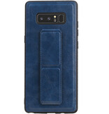 Grip Stand Hardcase Bagcover til Samsung Galaxy Note 8 Blue