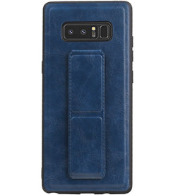 Grip Stand Hardcase Bagcover til Samsung Galaxy Note 8 Blue