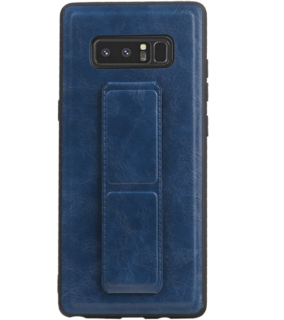 Grip Stand Hardcase Backcover for Samsung Galaxy Note 8 Blue