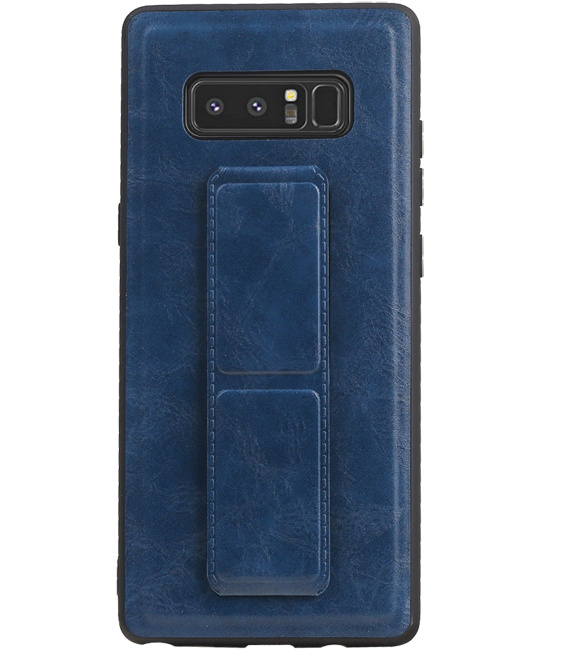 Grip Stand Hardcase Backcover für Samsung Galaxy Note 8 Blue