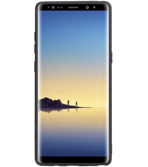 Grip Stand Backcover rigida per Samsung Galaxy Note 8 Blue