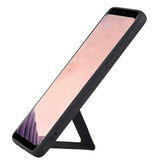 Grip Stand Hardcase Backcover voor Samsung Galaxy S8 Zwart