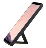 Grip Stand Hardcase Backcover für Samsung Galaxy S8 Brown