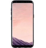 Grip Stand Hardcase Backcover für Samsung Galaxy S8 Plus Schwarz