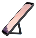 Grip Stand Hardcase Backcover voor Samsung Galaxy S8 Plus Blauw
