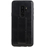 Grip Stand Back Cover rigido per Samsung Galaxy S9 Plus Nero