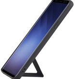 Grip Stand Back Cover rigido per Samsung Galaxy S9 Plus Nero