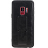 Grip Stand Hardcase Bagcover til Samsung Galaxy S9 Black