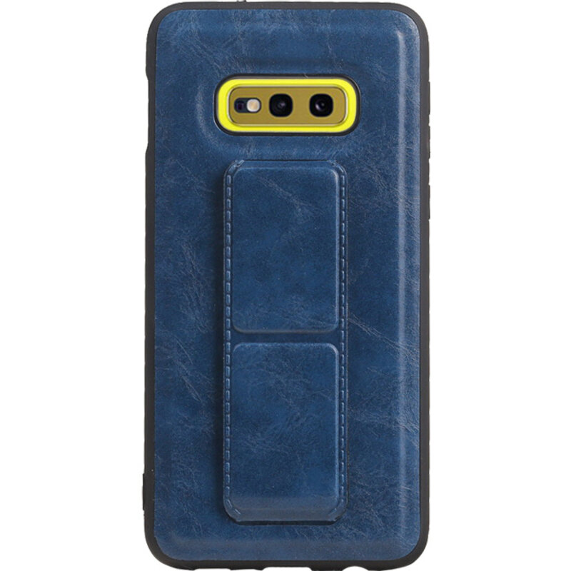 Grip Stand Back Cover rigido per Samsung Galaxy S10E Blue