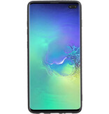 Grip Stand Back Cover rigido per Samsung Galaxy S10 Plus Red