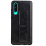 Grip Stand Hardcase Backcover für Huawei P30 Black