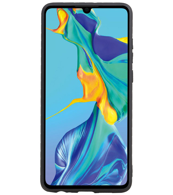 Grip Stand Hardcase Backcover für Huawei P30 Blue