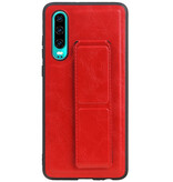 Grip Stand Hardcase Backcover para Huawei P30 rojo