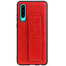 Grip Stand Hardcase Backcover voor Huawei P30 Rood