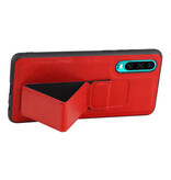 Grip Stand Hardcase Bagcover til Huawei P30 Red