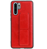 Grip Stand Hardcase Bagcover til Huawei P30 Pro Red