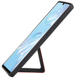 Grip Stand Hardcase Backcover voor Huawei P30 Pro Rood