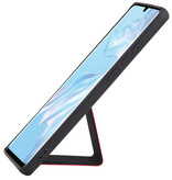 Grip Stand Hardcase Bagcover til Huawei P30 Pro Red