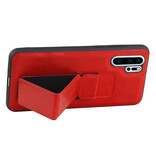 Grip Stand Hardcase Bagcover til Huawei P30 Pro Red