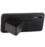 Grip Stand Hardcase Bagcover til Huawei P20 Black