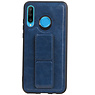 Grip Stand Hardcase Backcover for Huawei P20 Lite Blue