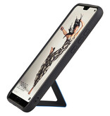 Grip Stand Hardcase Backcover for Huawei P20 Pro Blue