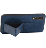 Grip Stand Hardcase Backcover für Huawei P20 Pro Blue