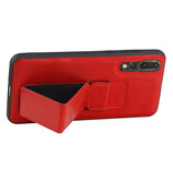 Grip Stand Hardcase Backcover voor Huawei P20 Pro Rood