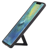 Grip Stand Hardcase Backcover voor Huawei Mate 20 Pro Zwart