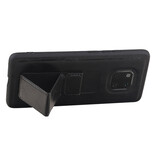 Grip Stand Hardcase Bagcover til Huawei Mate 20 Pro Black