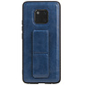 Grip Stand Hardcase Backcover for Huawei Mate 20 Pro Blue