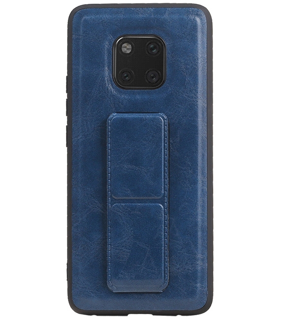 Grip Stand Hardcase Backcover for Huawei Mate 20 Pro Blue