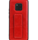 Grip Stand Hardcase Backcover para Huawei Mate 20 Pro Red