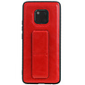 Grip Stand Hardcover Backcover pour Huawei Mate 20 Pro Rouge