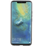 Grip Stand Hardcase Backcover for Huawei Mate 20 Pro Brown