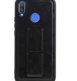 Grip Stand Hardcase Bagcover til Huawei Nova 3 Black