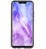 Grip Stand Hardcase Backcover para Huawei Nova 3 negro