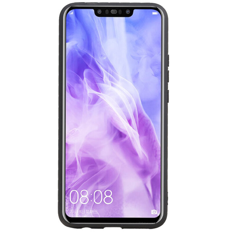 Grip Stand Hardcase Backcover para Huawei Nova 3 azul