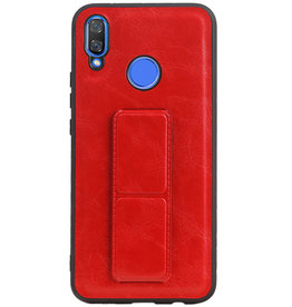 Grip Stand Hardcase Backcover per Huawei Nova 3 Red