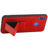 Grip Stand Hardcase Backcover für Huawei Nova 3 Red