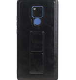 Grip Stand Hardcase Backcover für Huawei Mate 20 X Schwarz